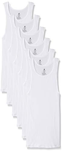 Hanes Men’s 12Pack White A-Shirts Tagless Undershirts Tanks Tank Tops M