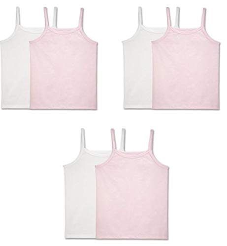 Fruit of the Loom Girls' Assorted Cami (Pack of 5), Small