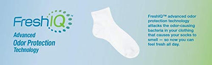 Hanes Men's Big & Tall ComfortBlend Max Cushion Crew Socks (Shoe Size: 12-14)