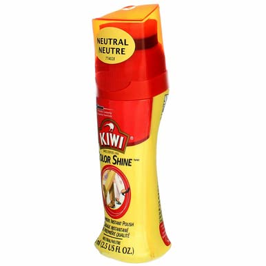 KIWI Leather Premiere Shine Shoe Polish, Neutral 2.5 oz (Pack of 6)