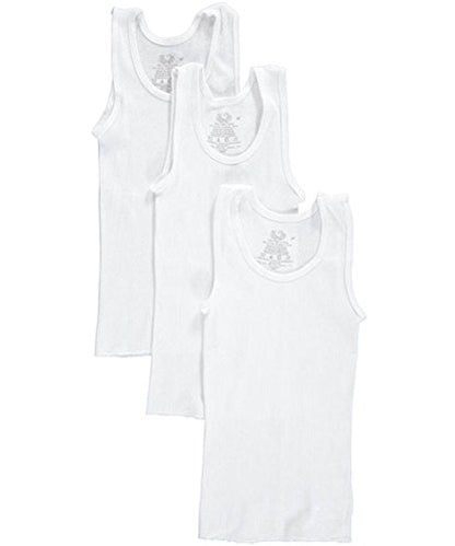 Fruit of the Loom Big Boys' A-shirt, White, size Xlarge