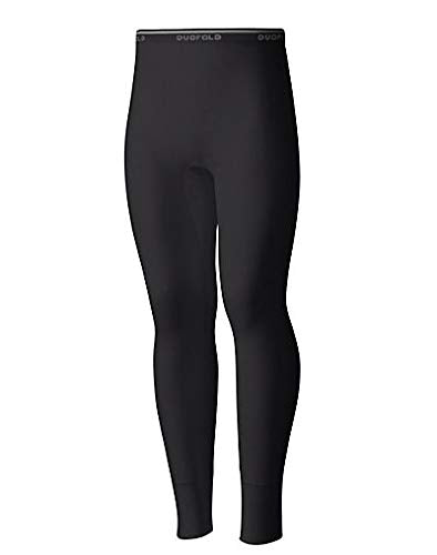 Duofold Boys Light Weight Double Layer Thermal Pant, Black, X-Large