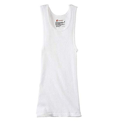 Hanes Boys Red Label White A-Shirt Style # B3723 B3723 M White
