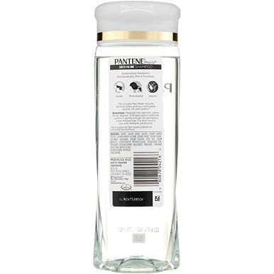 Pantene Pro-V Sheer Volume Free Flowing Fullness Shampoo 12.60 oz (Pack of 7)
