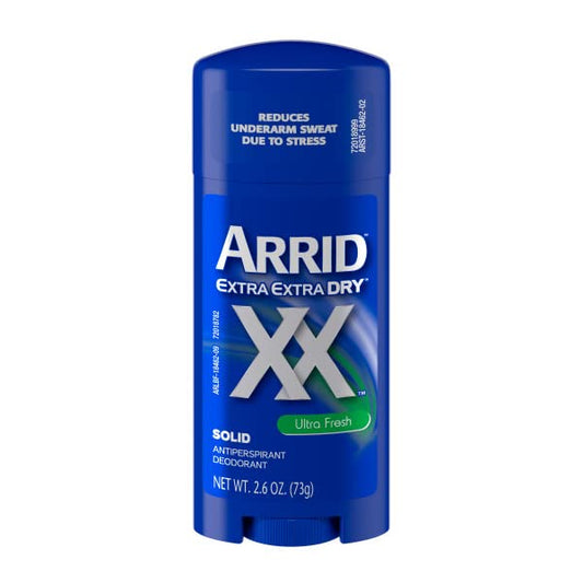 ARRID XX Anti-Perspirant Deodorant Solid Ultra Fresh - 2.6 oz, Pack of 4