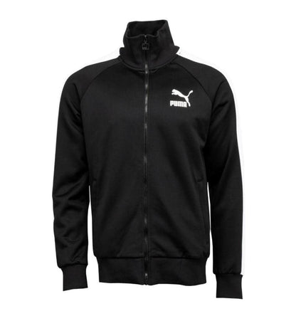 PUMA Men's Iconic T7 Track Jacket, Black, XXL