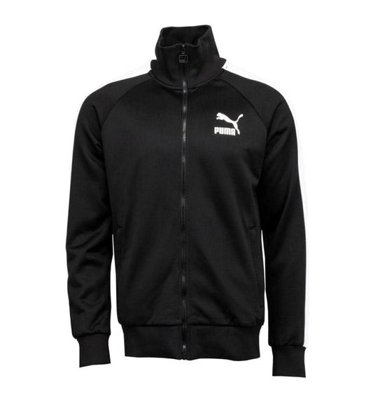 PUMA Men's Iconic T7 Track Jacket, Black, XXL
