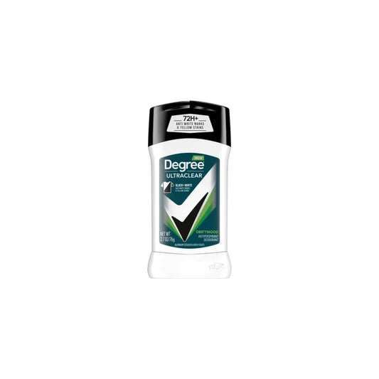 Degree Men UltraClear Antiperspirant Deodorant Black+White, Pack of 12, 72-Hour Sweat and Odor Protection Antiperspirant For Men With MotionSense Technology 2.7 oz