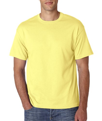 Hanes Adult ComfortBlend® EcoSmart® T-Shirt, Yellow, XX-Large, ( Pack3)