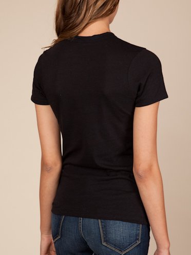 Alternative Men's Crew T-Shirt, Eco True Black, X-Large
