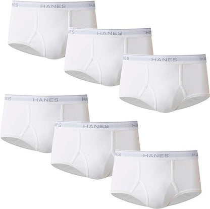 Hanes Ultimate Men's 6-Pack Classics Full-Cut Brief, Assorted, X-Large