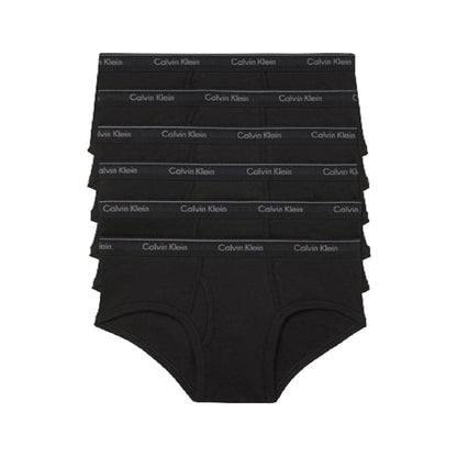 Calvin Klein Men's Cotton Classics Multipack Briefs, White (6 Pack), S