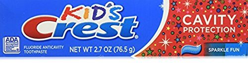 Kids Crest Toothpaste - Cavity Protection, 2.7 Oz,(pack of 6)