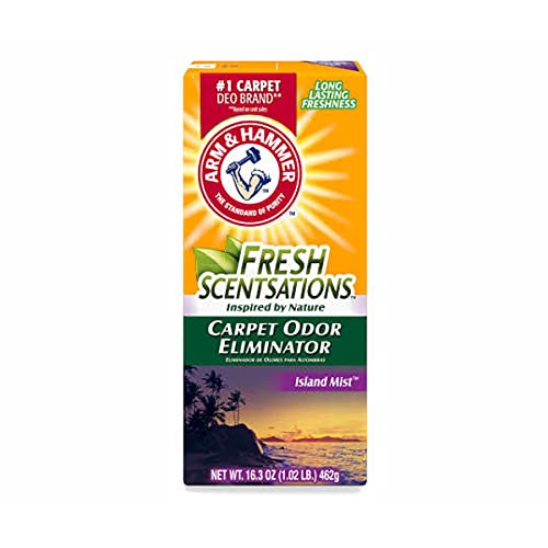 Arm & Hammer Carpet Powder/Island Mist/16.3-Ounces/#97295, One Size, Multicolored