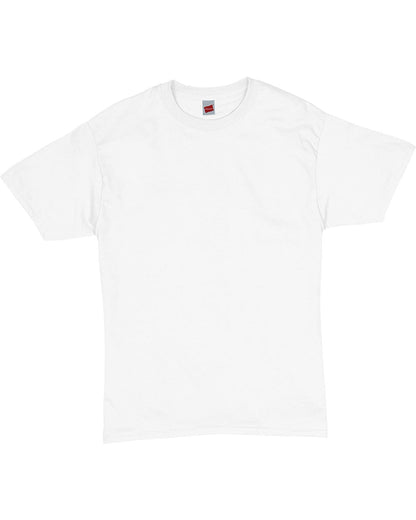 Hanes Men's 8Pack Crew Neck Tagless White Undershirts Crewneck T-Shirts, 3XL