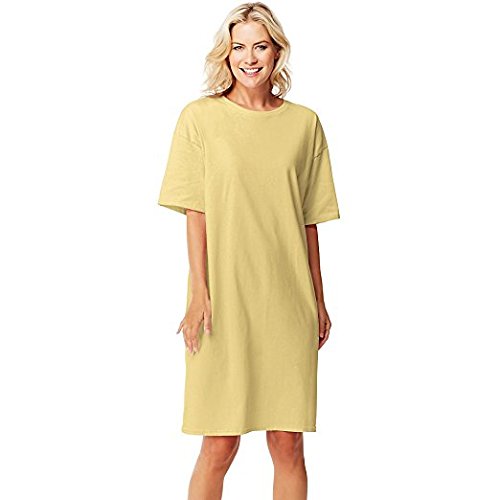 Hanes Women's Wear Around Slim Collar_Daffodil Yellow_One Size