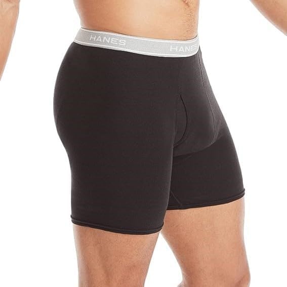Hanes Ultimate Men's Tagless Boxer Briefs 5-Pack, Multi, XX-Large