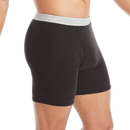 Hanes Ultimate Men's Tagless Boxer Briefs 5-Pack, Multi, XX-Large