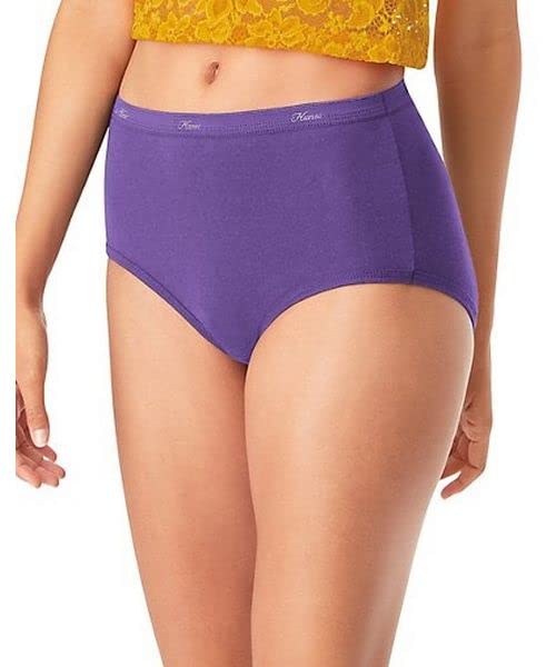 Hanes Women's 6 Pack Core Cotton Brief Panty (Assorted, 11)
