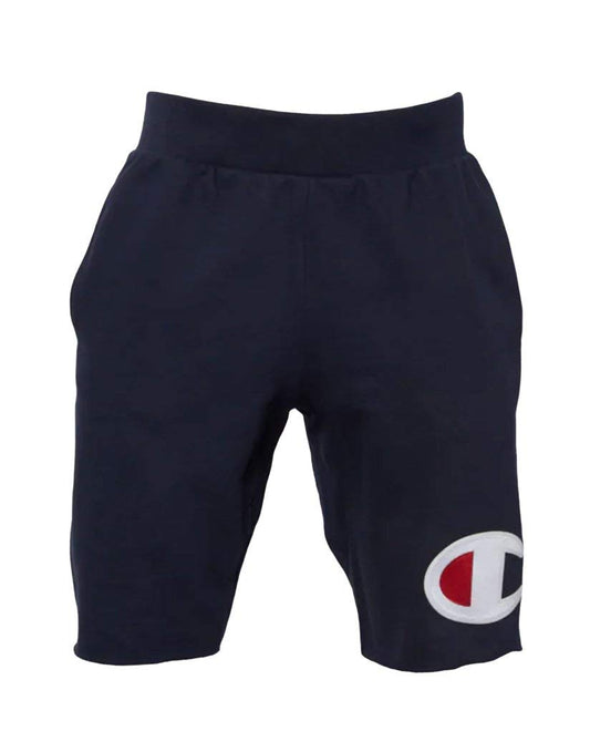Champion LIFE Reverse Weave Cut Off Shorts, Big C Navy, Large