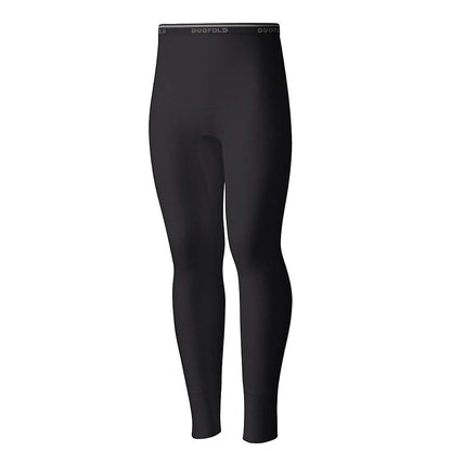 Duofold Boys Light Weight Double Layer Thermal Pant, Black, X-Large