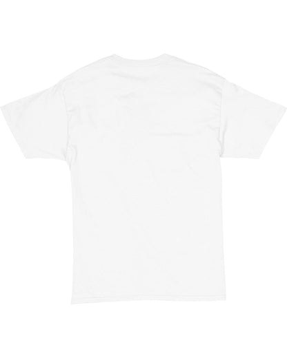 Hanes Men's ComfortSoft Crew T-Shirts 8-Pack, 2135P5/2135M8 (White, Large 42-44)