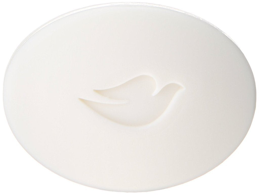 Dove Moisturizing Milk White Beauty Bar Soap 90g. (Pack 4)
