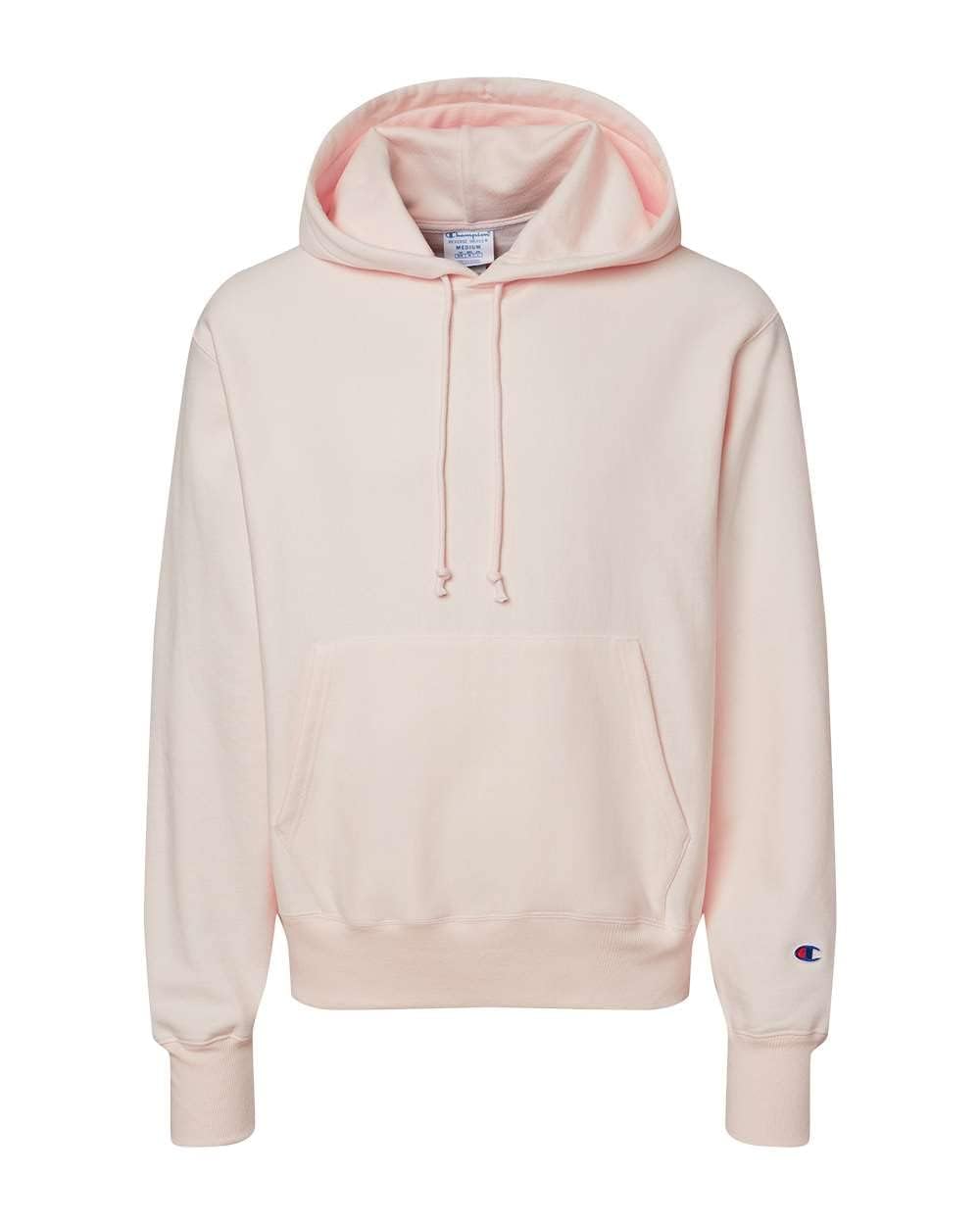 Champion Mens Reverse Weave Hooded Sweatshirt, 3XL, Sand