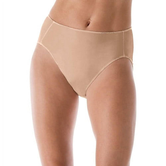 Hanes Women's Body Creations Microfiber Hi-Cut Panties 3 Pack Size 10 Assorted