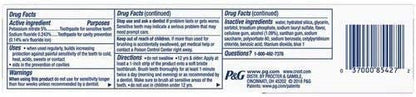 Crest Sensitivity Whitening and Scope Minty Fresh Toothpaste, 6 oz - 2 Tubes