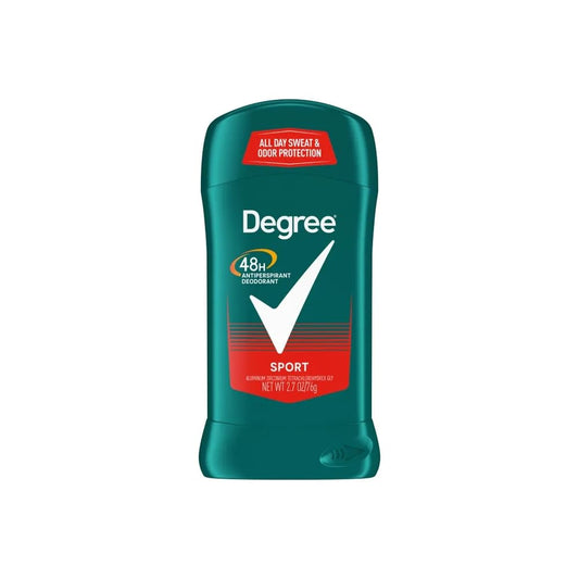 Sport Invisible Antiperspirant & Deodorant Stick by Degree for Men - 2.7 oz Deodorant by Degree