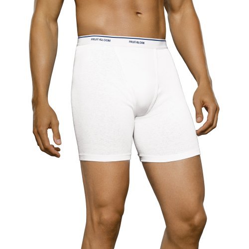 Hanes Boys' 4 Pack Ultimate Comfort Flex Printed Boxer Brief, Assorted, X-Large