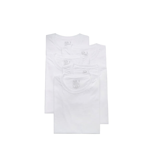 Fruit of the Loom Mens COOLZONE Crew T-Shirts, 5 Pack - White, X-Large, Assorted