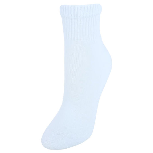Hanes Ultimate Women's Ankle Socks (Pack of 6) White