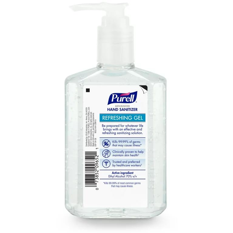 Purell Advanced Hand Sanitizer Refreshing Gel 8 oz