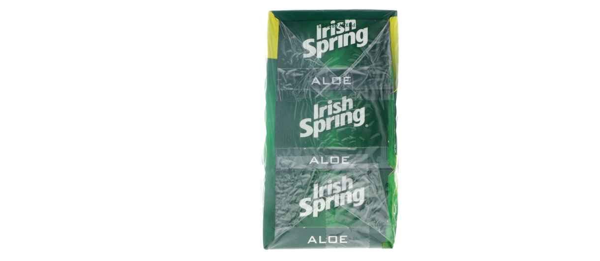 Irish Spring Deodorant Soap Aloe 4 oz. 3-Count (Pack of 18)