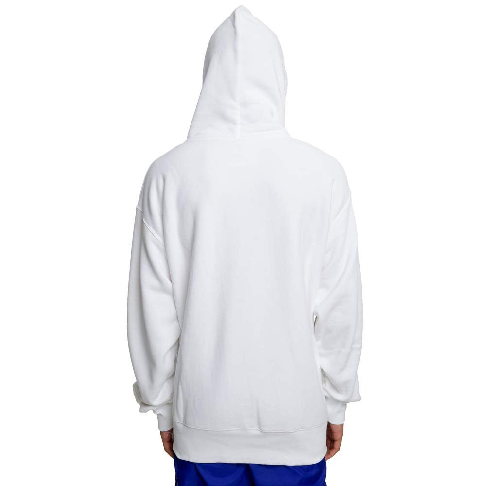 Champion Men's Reverse Weave Pullover Script Logo, White-Y07471, LARGE