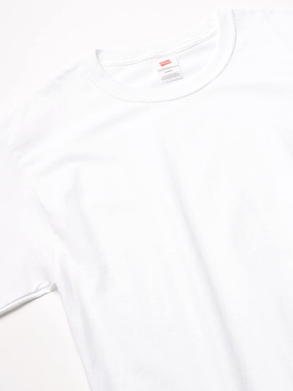 Hanes mens Essentials Short Sleeve T-shirt Value Pack (6-pack) fashion t shirts, White, XX-Large US