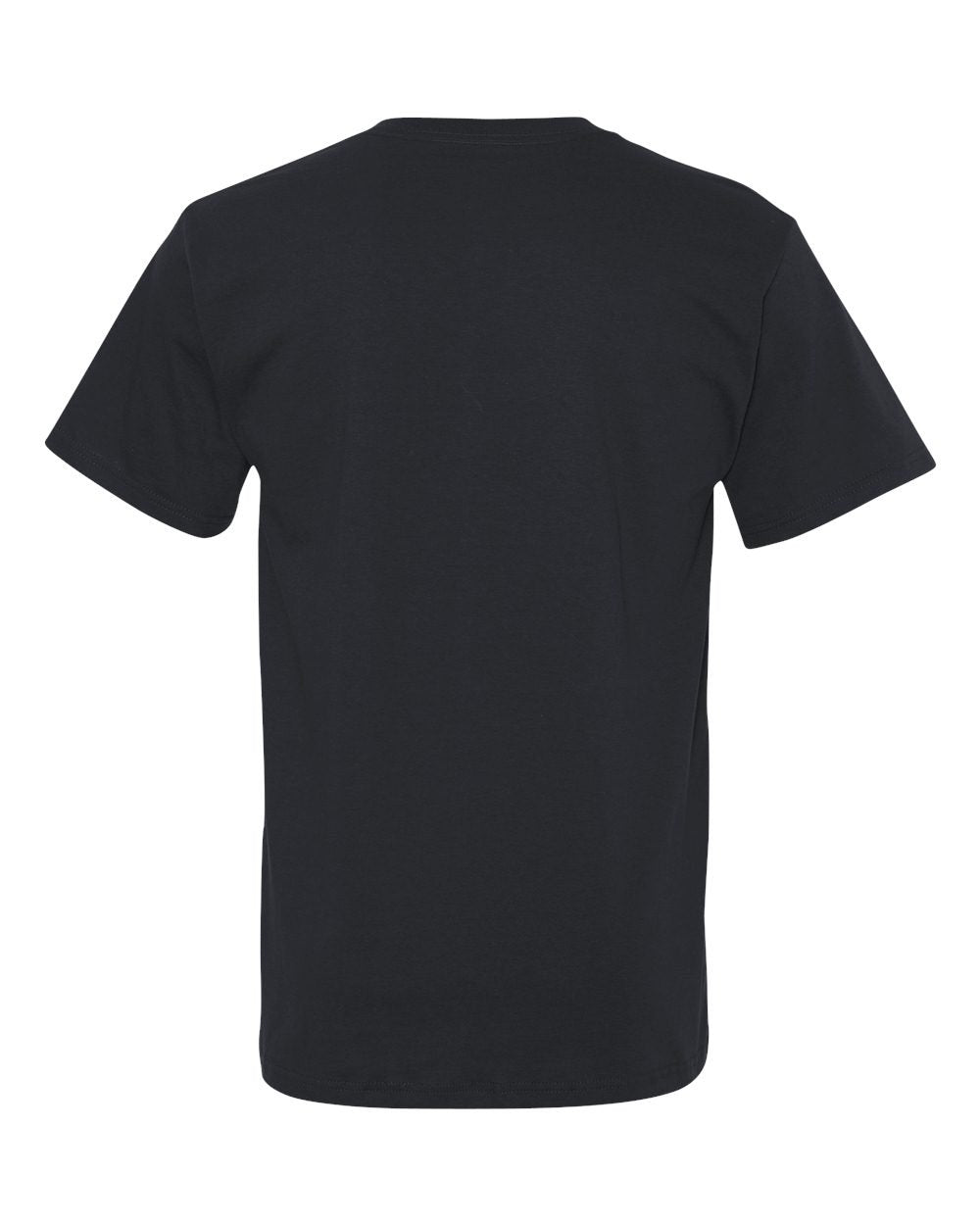 Fruit of the Loom Men's 6 Pack V-Neck T-Shirt, Black, XX-Large