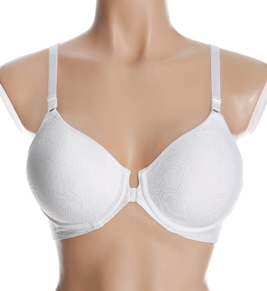 Bali Women's Underwire Shaping Bra, Comfort Revolution T-shirt Bra, Front-close Bra