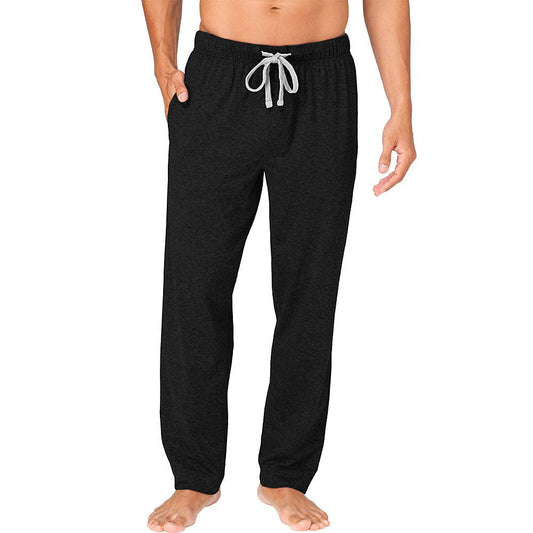 Hanes X-Temp Men's Jersey Pant with ComfortSoft Waistband (Small, Black)