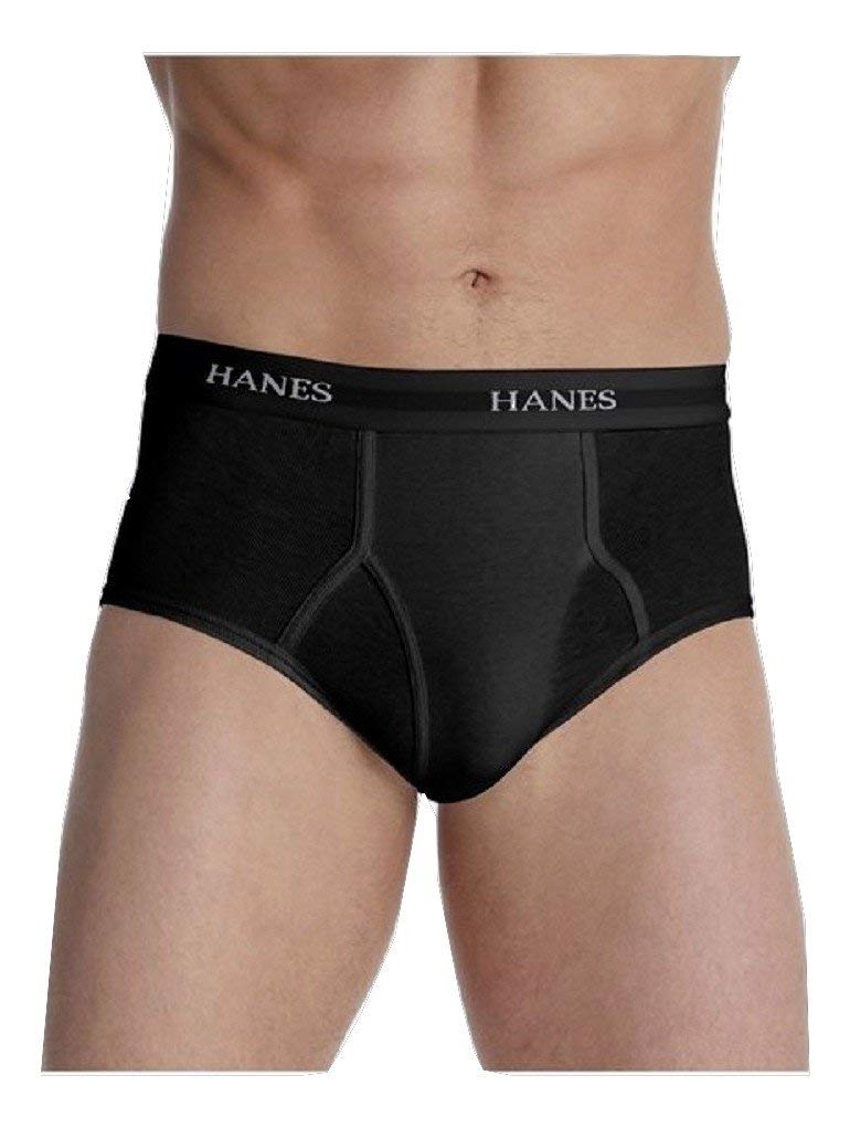 Hanes Men's Classics Tagless Comfort Flex Waistband Brief; Large; Black/Gray; (3 Packs of 7 Each)