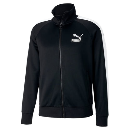 PUMA Men's Iconic T7 Track Jacket, Black, L