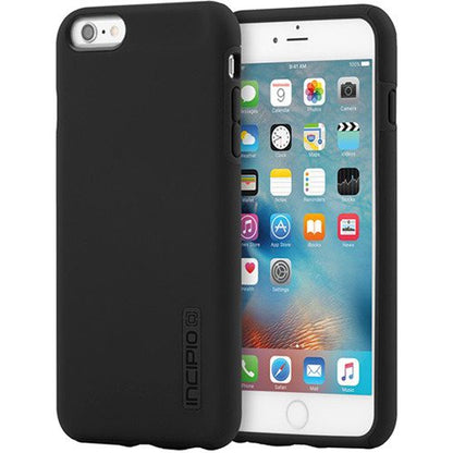 iPhone 6S Plus Case, Incipio DualPro Case - Shock Absorbing - Cover fits both Apple iPhone 6 Plus, iPhone 6S Plus - Black/Black
