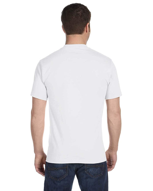 Hanes Men's Tagless ComfortSoft Crewneck T-Shirt (Pack Of 5) (White, Small (Chest 34"-36"))