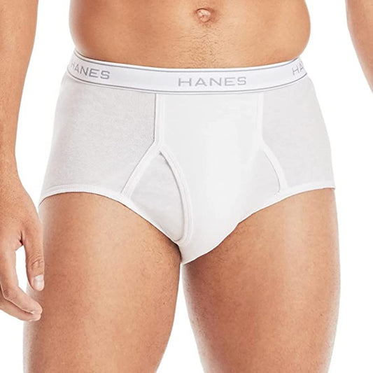 Hanes Ultimate Men's Ultimate Tagless Briefs with ComfortFlex Waistband-Multiple Packs and Colors, 7 Pack - White, X-Large