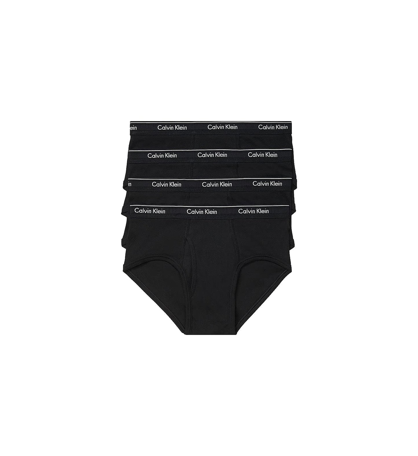 Calvin Klein Men's Underwear Cotton Classics 4 Pack Briefs, White, X-Large