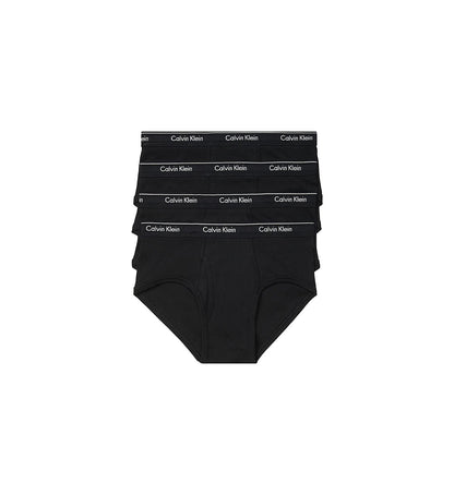 Calvin Klein Men's Underwear Cotton Classics 4 Pack Briefs, White, X-Large