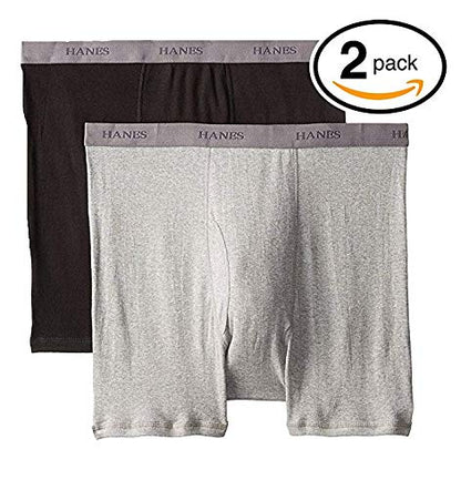 Hanes Ultimate Men's 5-Pack FreshIQ Dyed Boxer Brief 5PACK - XLarge