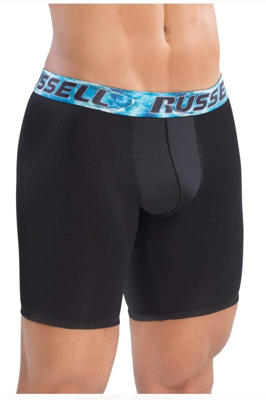 Russell Performance mens CoolForce Boxer Briefs Long Leg (X-Large 40-42 in)